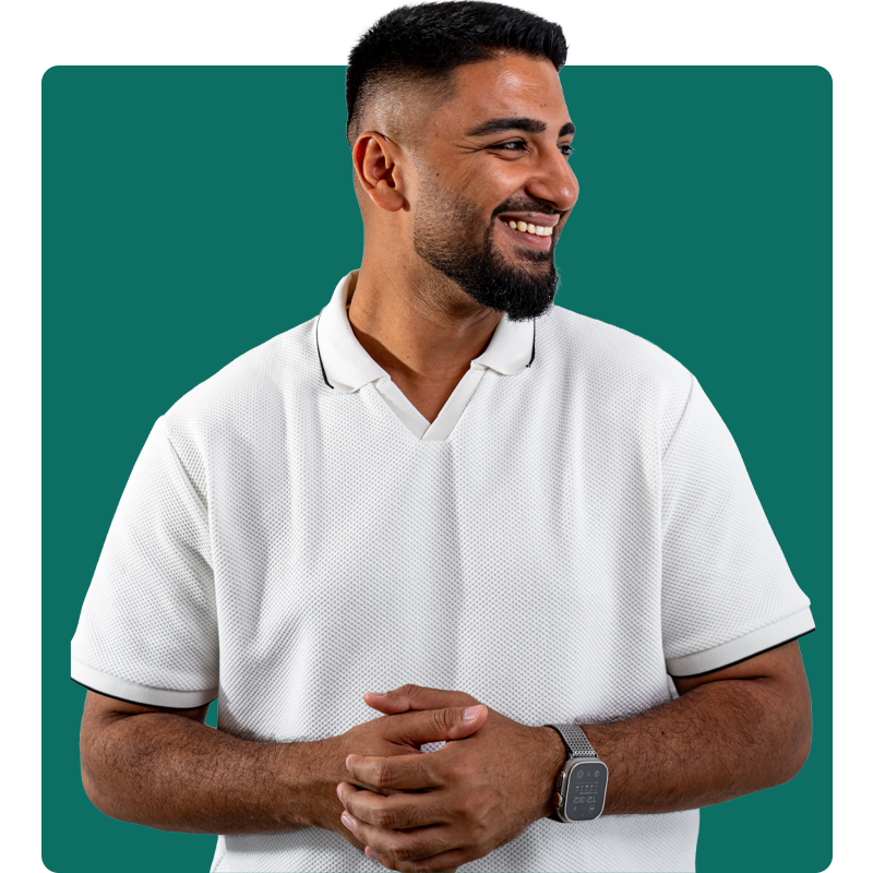 Hamza, Teammitglied von Patrick Rettler
